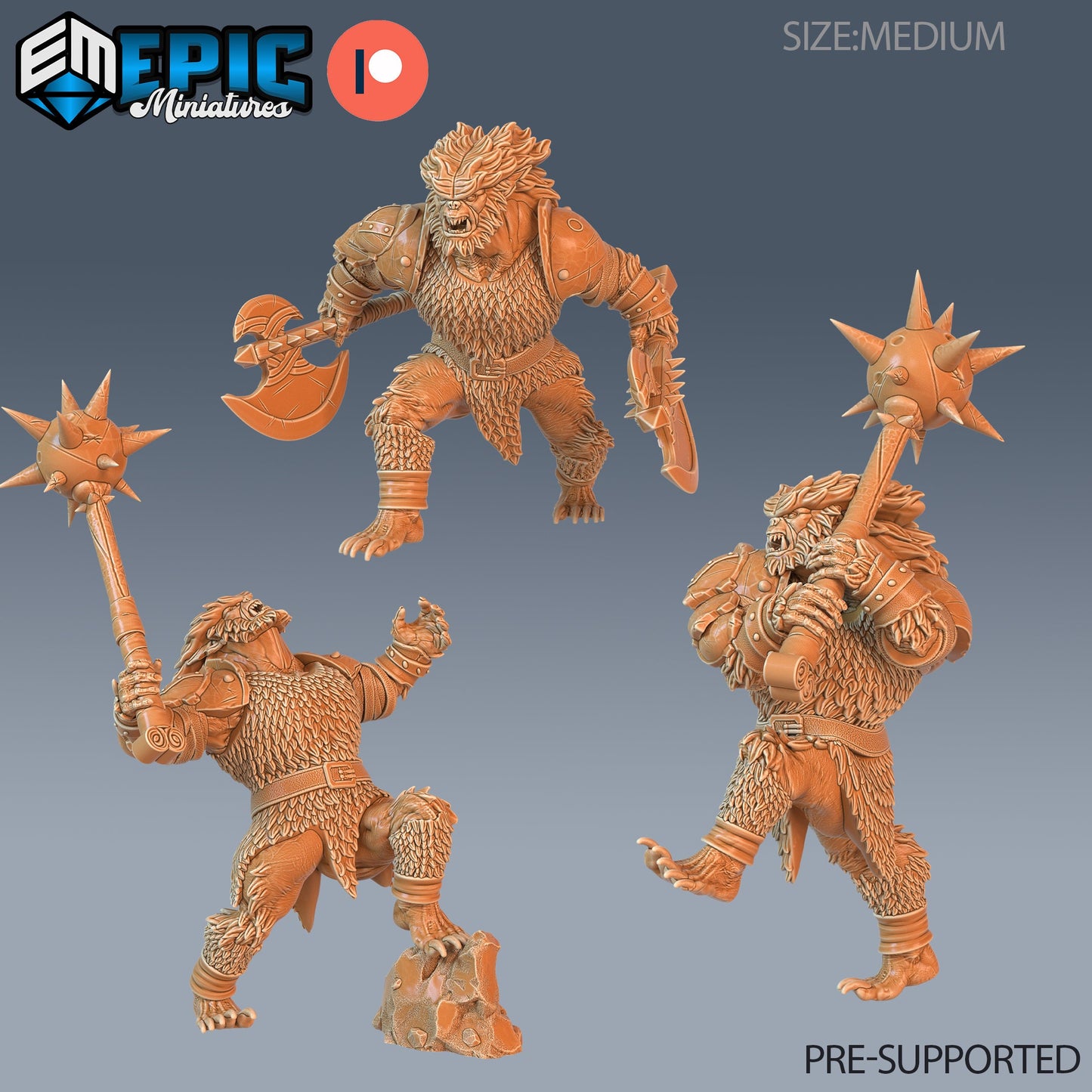 Bugbear Warrior Series- Epic Miniatures | #55 Secret Minds