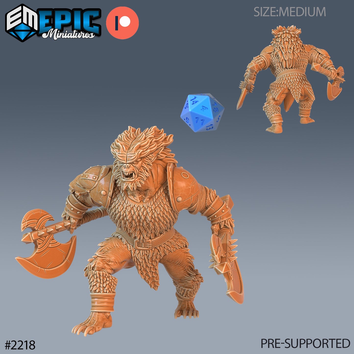 Bugbear Warrior Series- Epic Miniatures | #55 Secret Minds