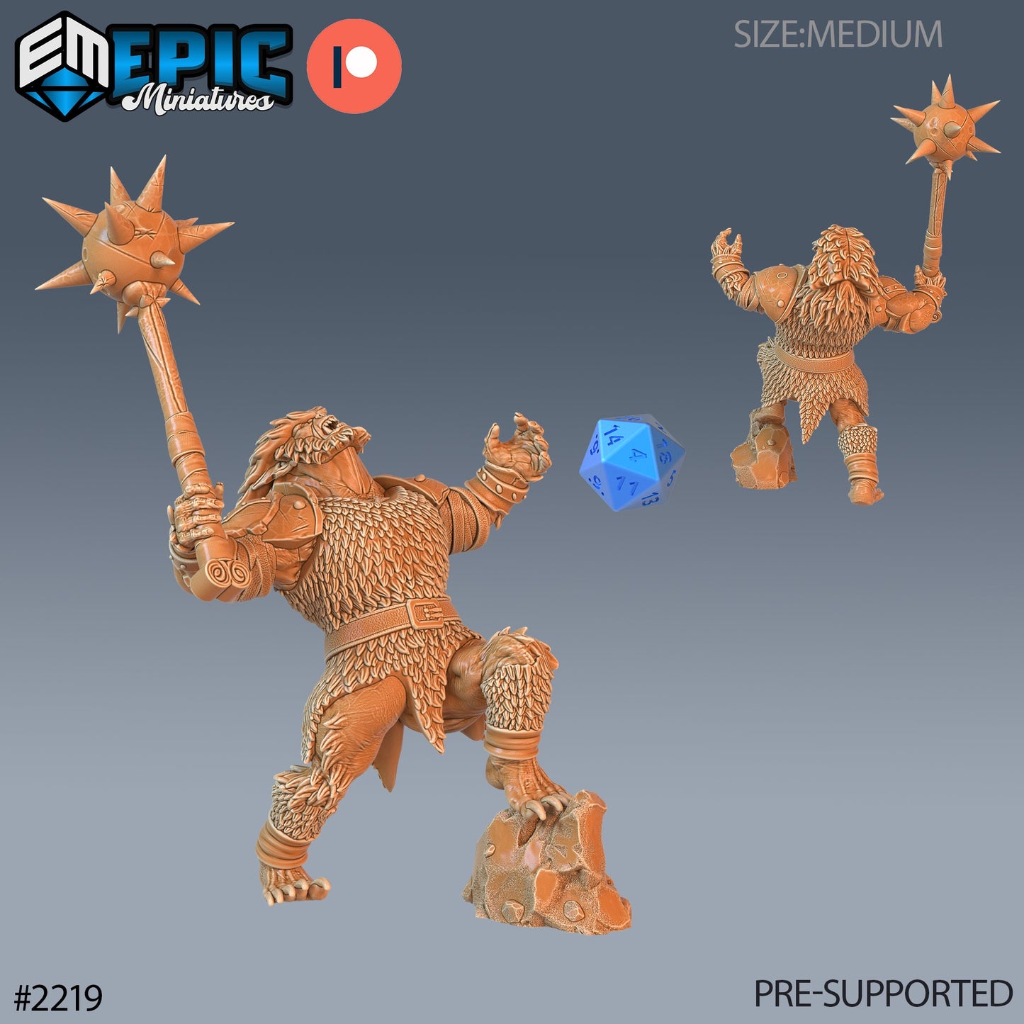 Bugbear Warrior Series- Epic Miniatures | #55 Secret Minds