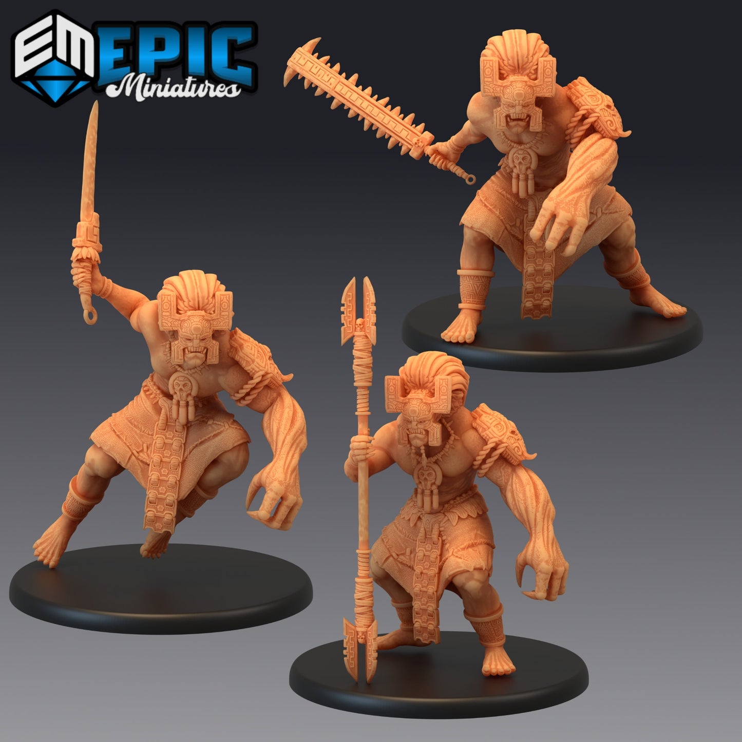 Giant Temple Guard - Epic Miniatures | #54 Chaos Jungle