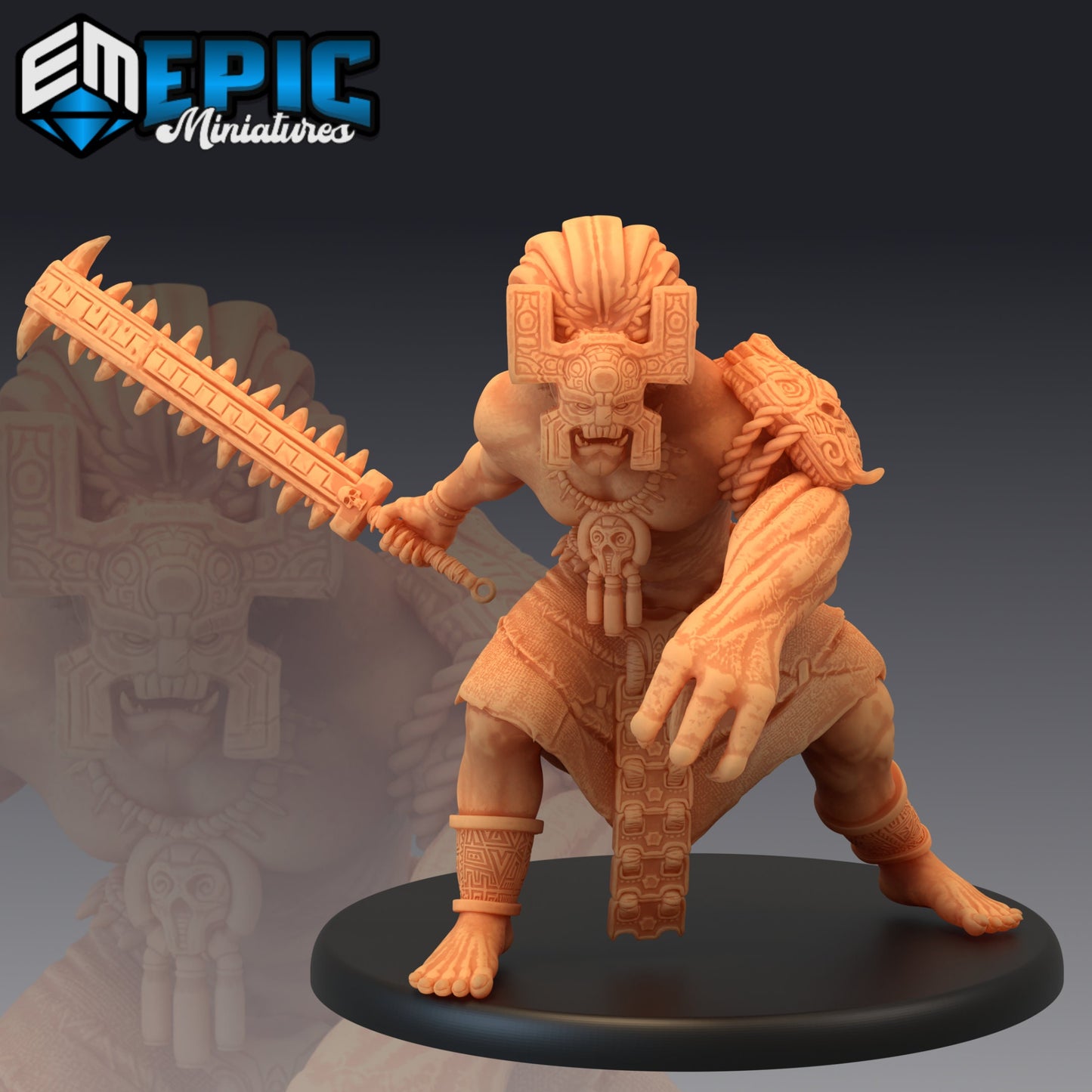 Giant Temple Guard - Epic Miniatures | #54 Chaos Jungle