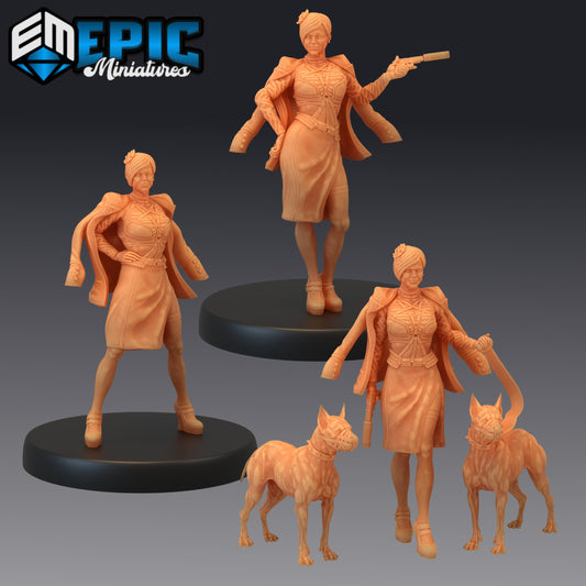 Gangster Lady Charlotte Series - Epic Miniatures | #53 City of Dreams