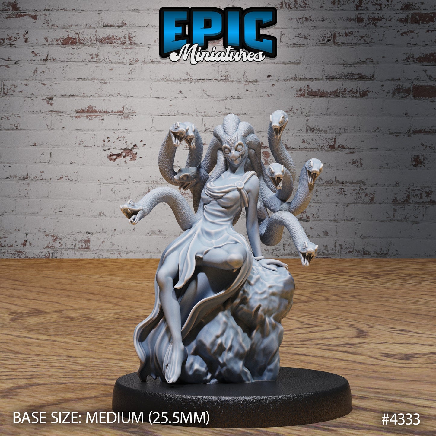 Medusa Bipedal - Epic Miniatures | #100 Olympian Legends