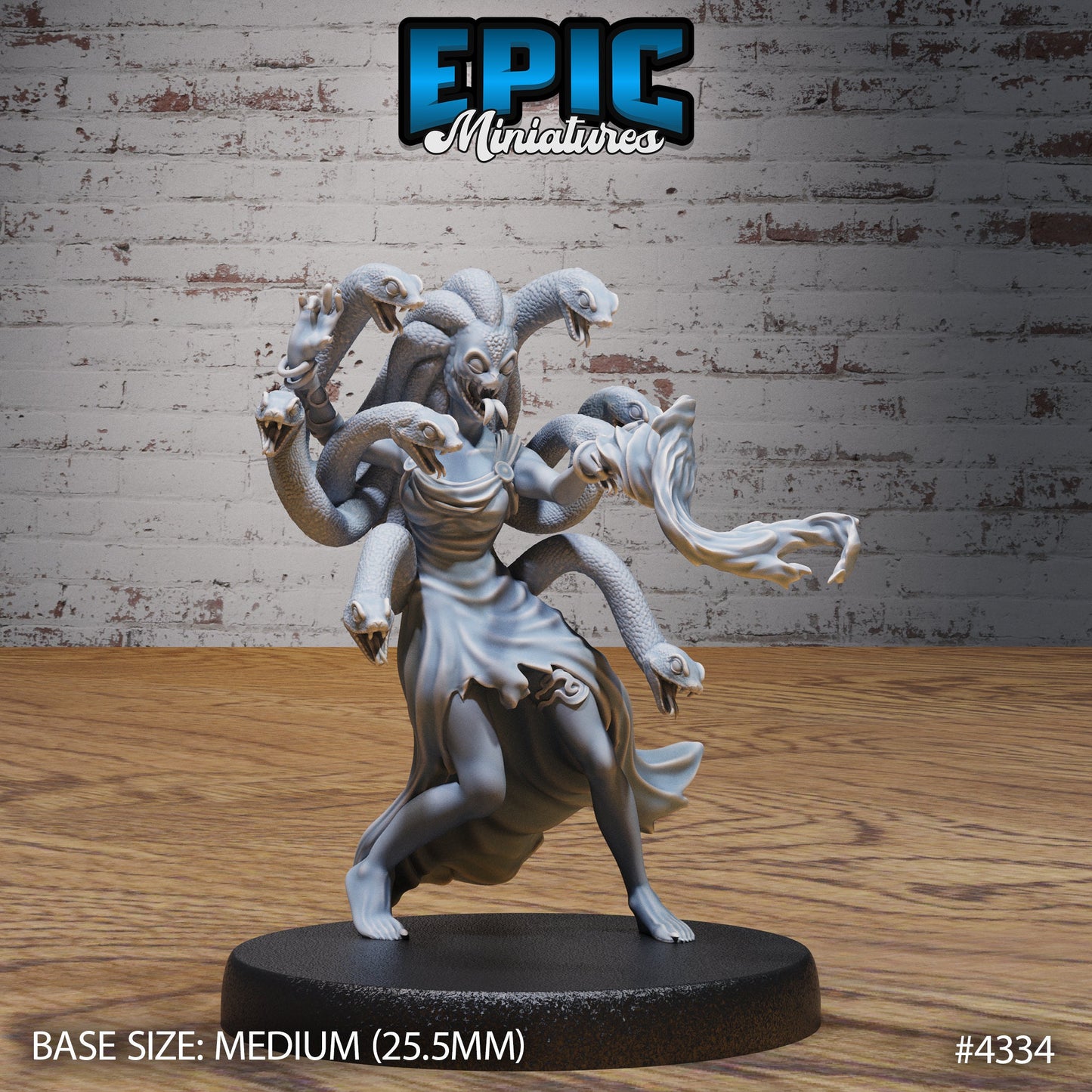 Medusa Bipedal - Epic Miniatures | #100 Olympian Legends