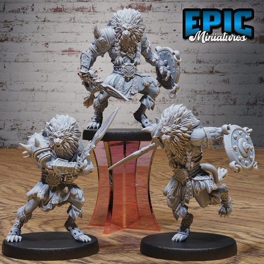 Nemean Lion Folk - Epic Miniatures | #100 Olympian Legends