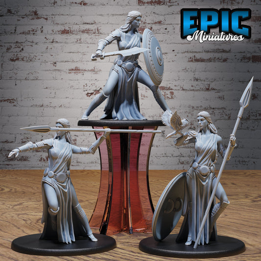 Goddess Athena Series - Epic Miniatures | #100 Olympian Legends