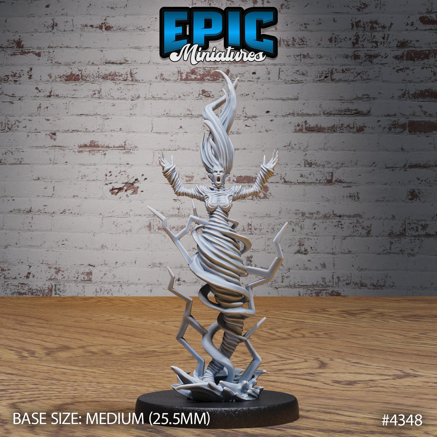 Air Elemental Female - Epic Miniatures | #100 Olympian Legends