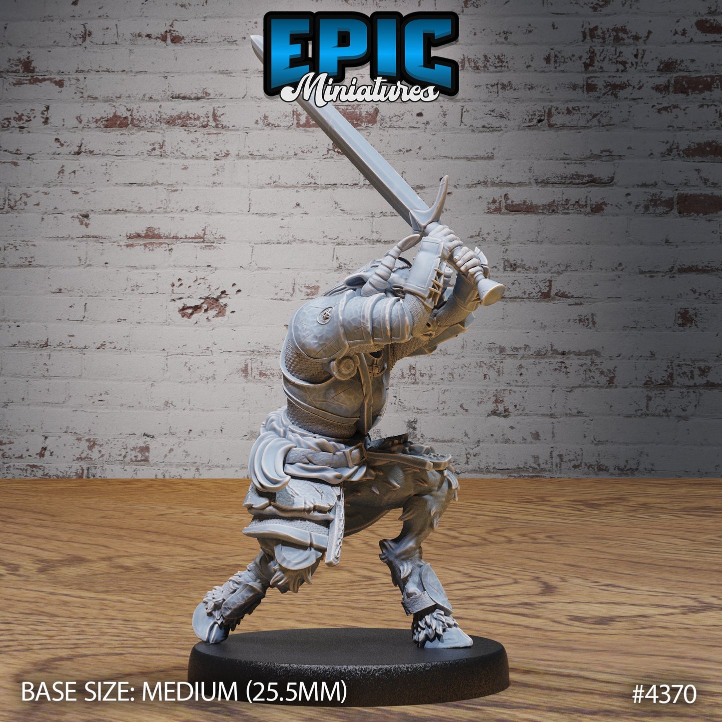 Minotaur Female Warrior Series - Epic Miniatures | #100 Olympian Legends