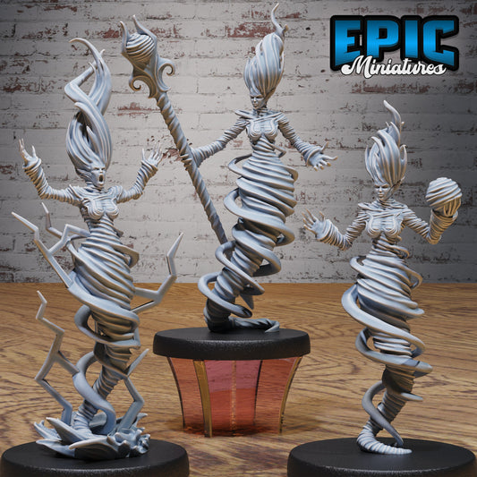 Air Elemental Female - Epic Miniatures | #100 Olympian Legends