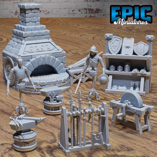 Blacksmith Scatter - Epic Miniatures | #101 - Mighty Heroes