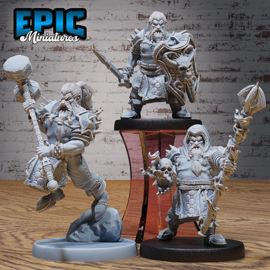 Dwarf Adventurer Series - Epic Miniatures | #101 - Mighty Heroes