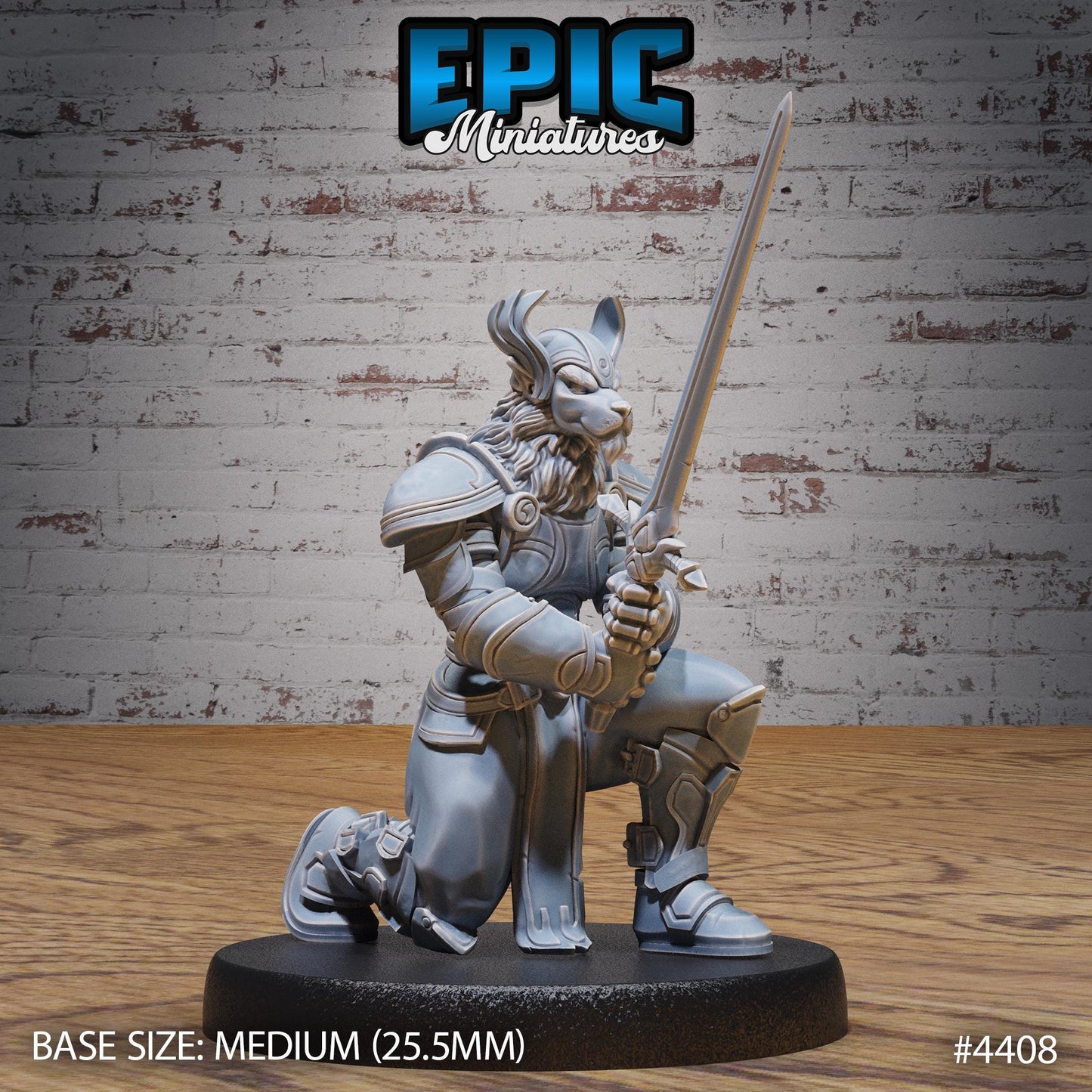 Beast Folk Paladin - Epic Miniatures | #101 - Mighty Heroes