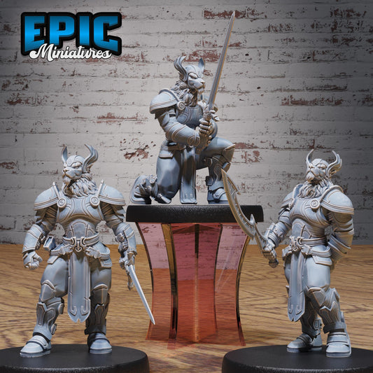 Beast Folk Paladin - Epic Miniatures | #101 - Mighty Heroes