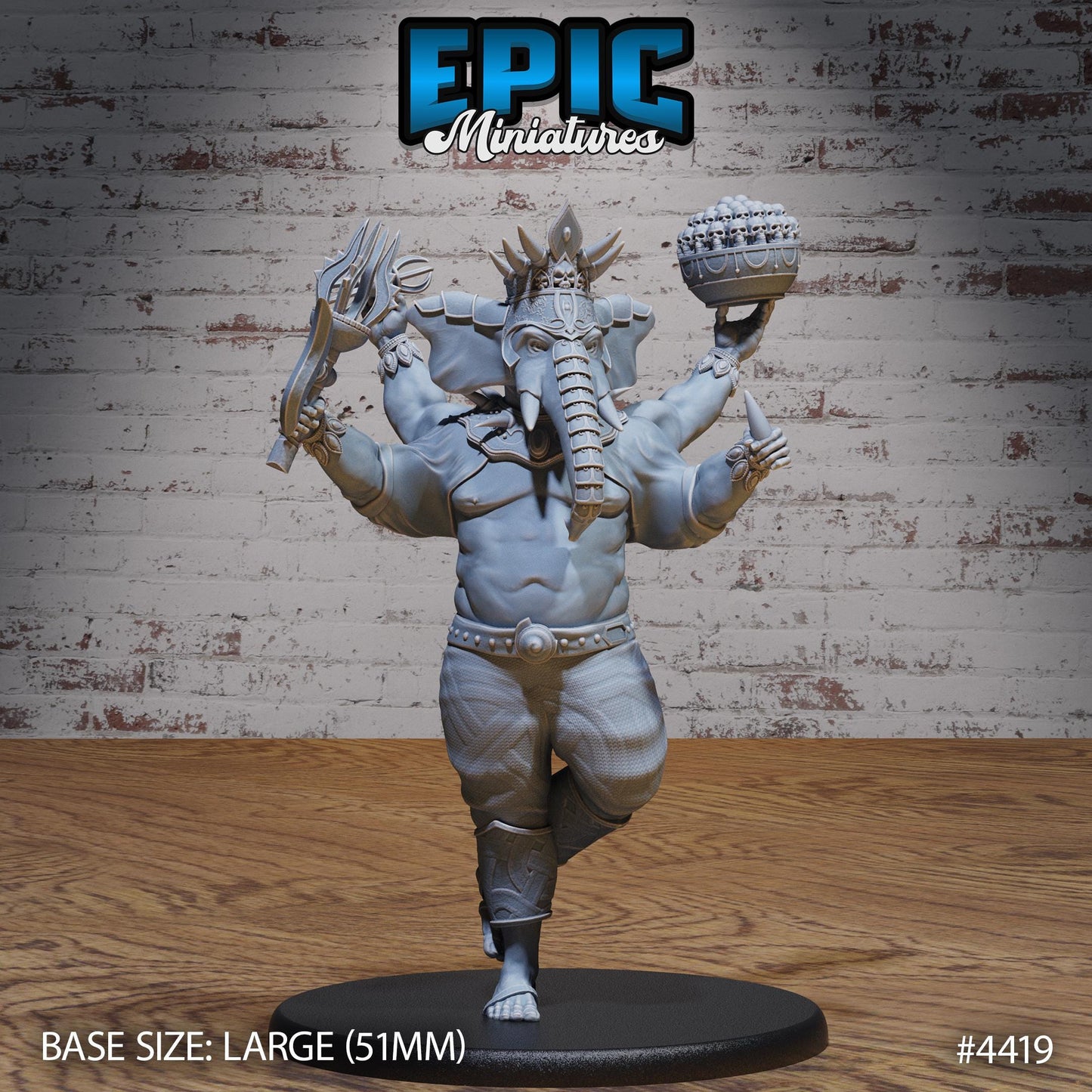 Elephant God Avatar - Epic Miniatures | #102 - Serpents Rage