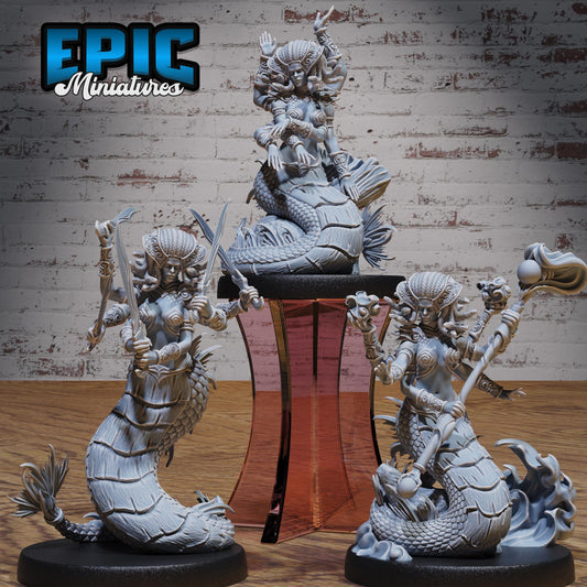Naga Queen - Epic Miniatures | #102 - Serpents Rage