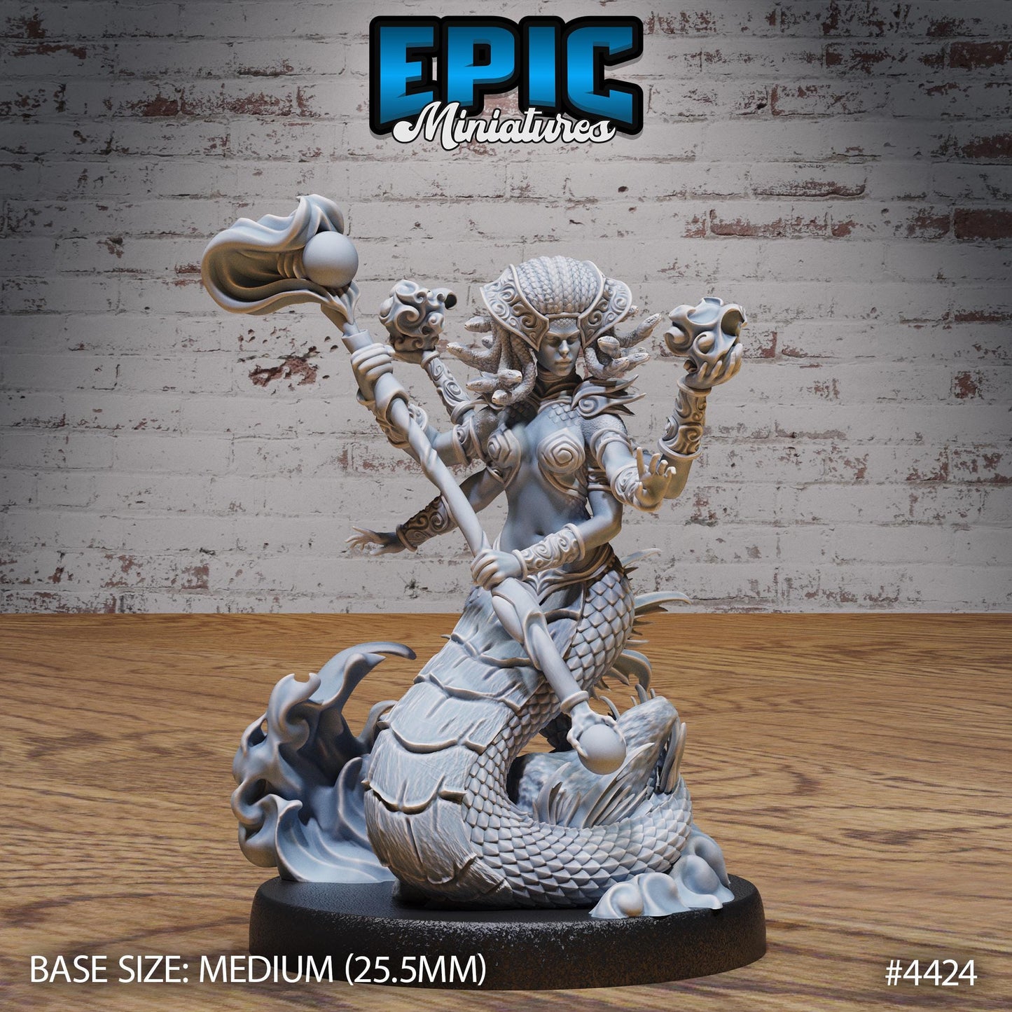 Naga Queen - Epic Miniatures | #102 - Serpents Rage