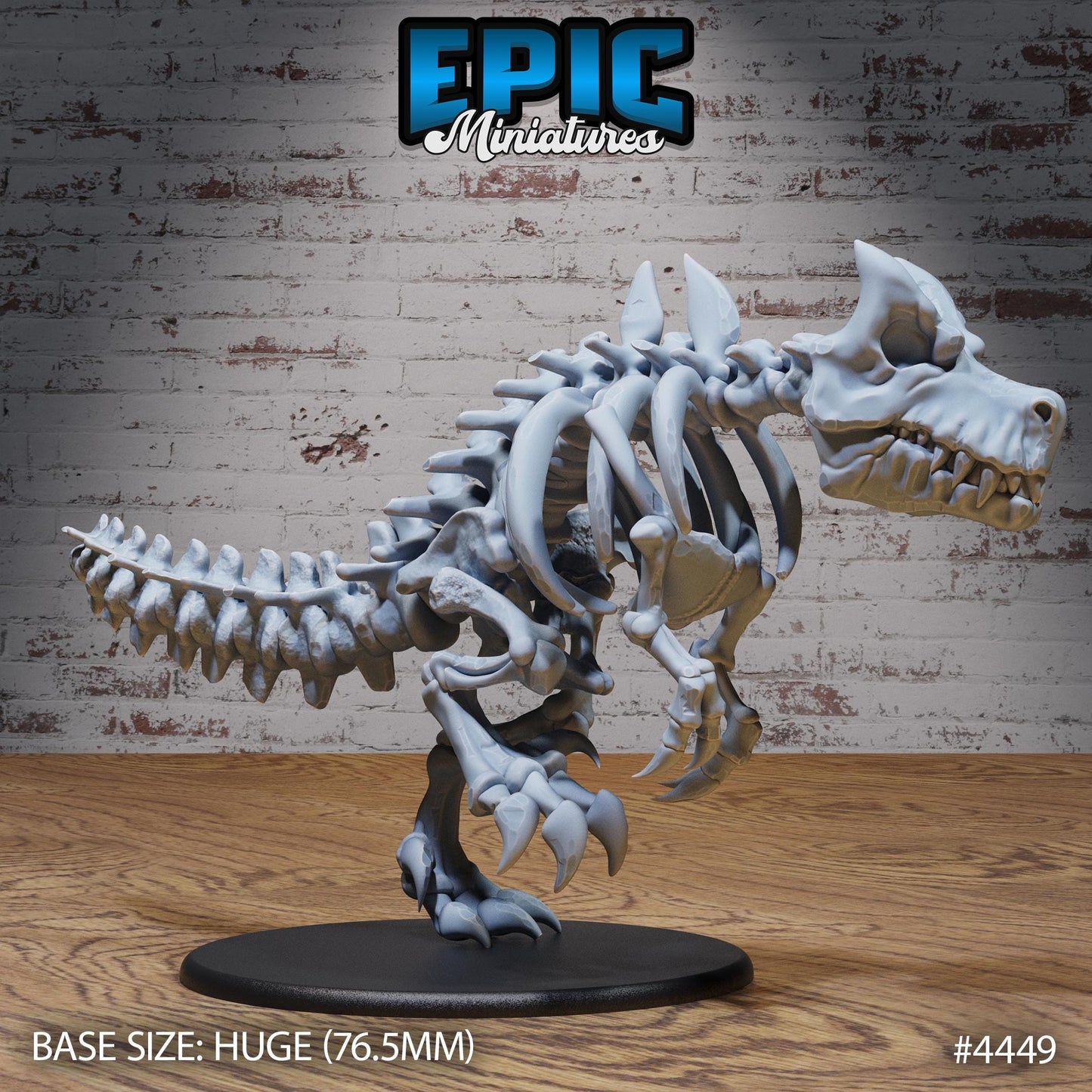 Skeleton T-Rex - Epic Miniatures | #102 - Serpents Rage