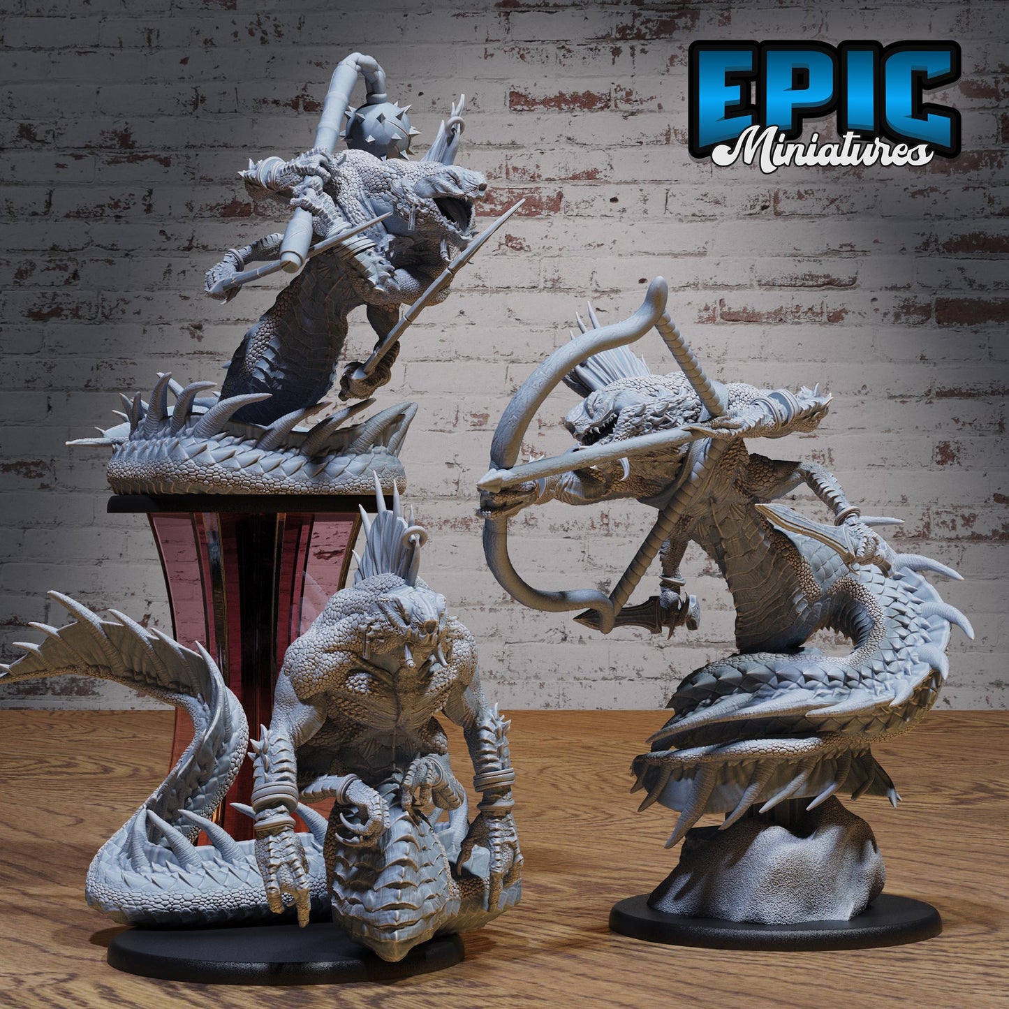Naga Savage - Epic Miniatures | #102 - Serpents Rage
