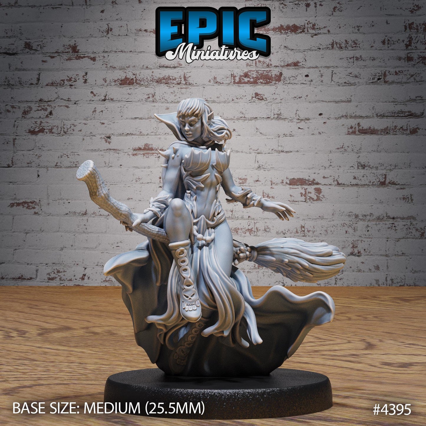 Elf Warlock Female - Epic Miniatures | #101 - Mighty Heroes