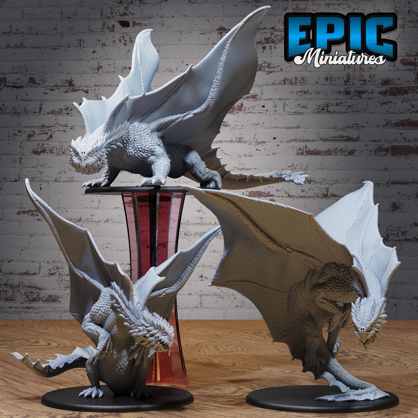 Brown Dragon Series - Epic Miniatures | #101 - Mighty Heroes