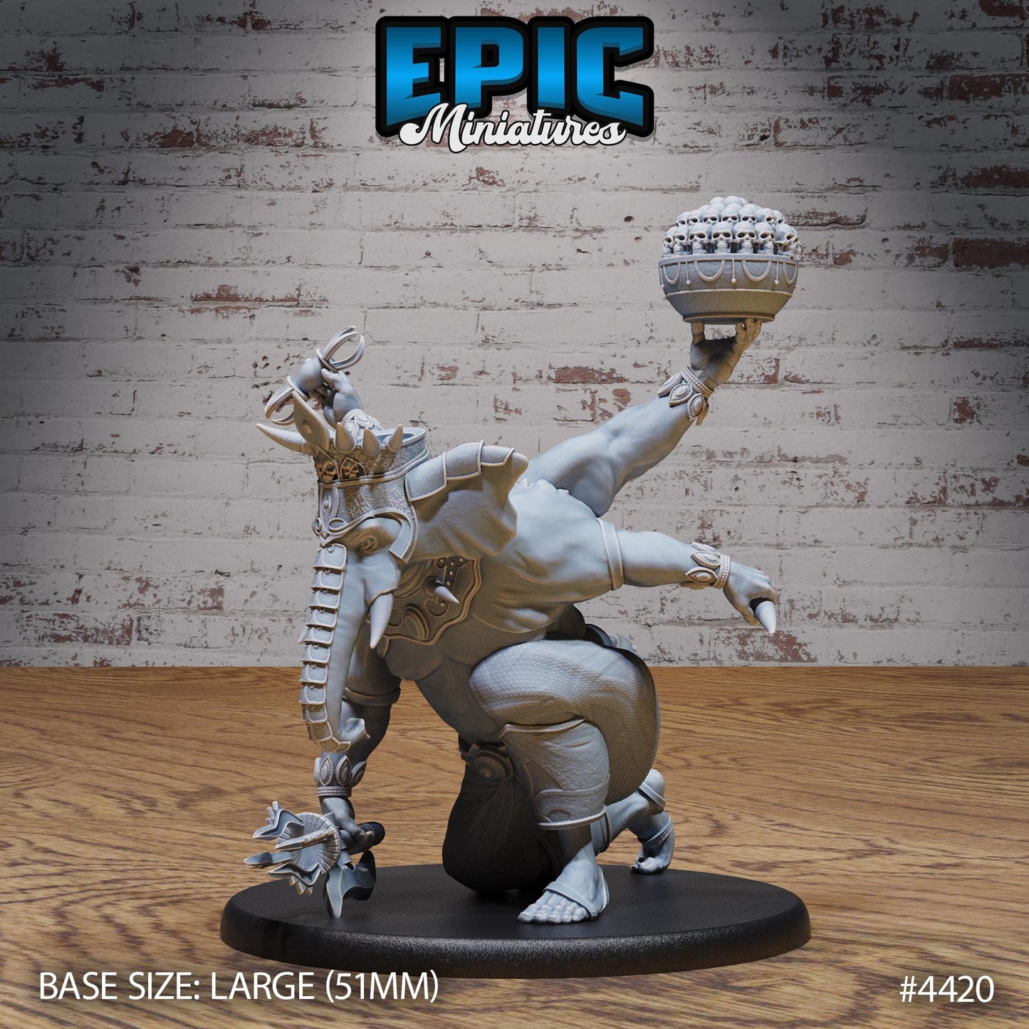 Elephant God Avatar - Epic Miniatures | #102 - Serpents Rage