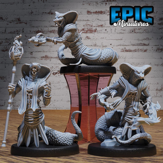 Cobra Folk - Epic Miniatures | #102 - Serpents Rage