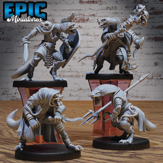 Serpent Folk - Epic Miniatures | #102 - Serpents Rage