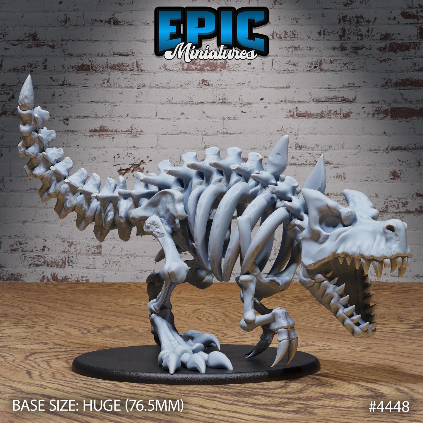 Skeleton T-Rex - Epic Miniatures | #102 - Serpents Rage