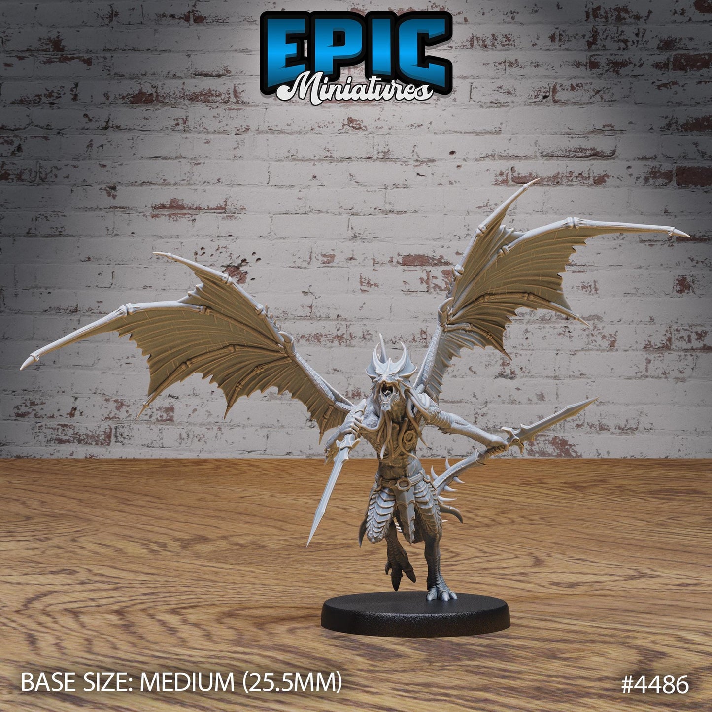 Draconic Demon - Epic Miniatures | #103 - Deep Dark Caves