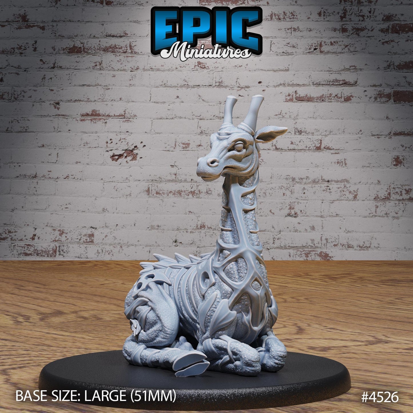 Giraffe Exo Skeleton - Epic Miniatures | #104 - Safari Tour