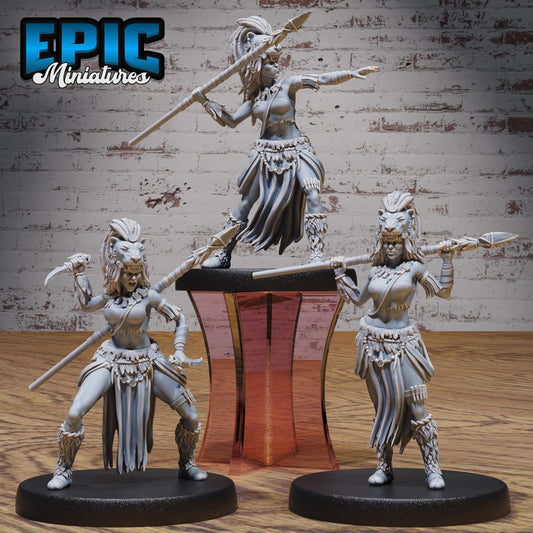 Lion Huntress - Epic Miniatures | #104 - Safari Tour