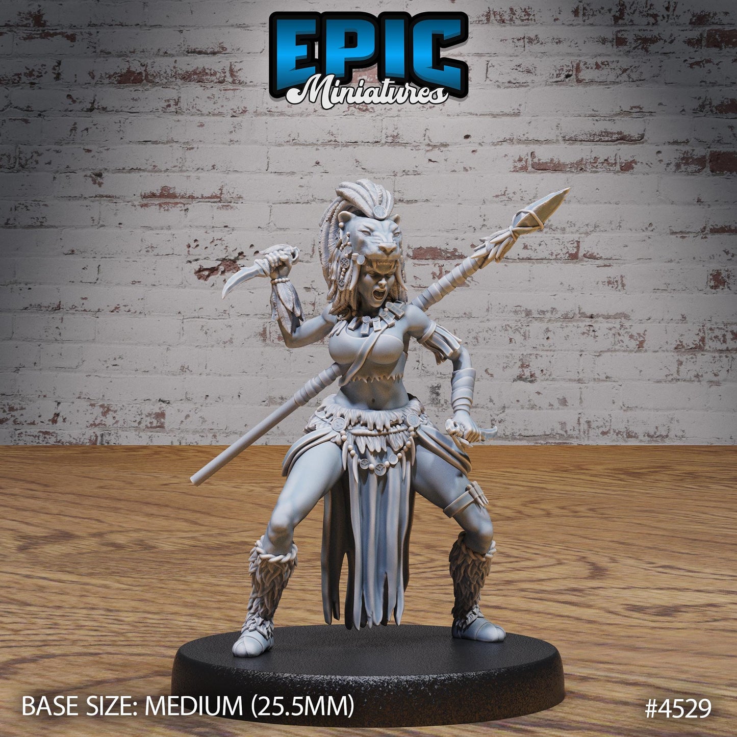 Lion Huntress - Epic Miniatures | #104 - Safari Tour