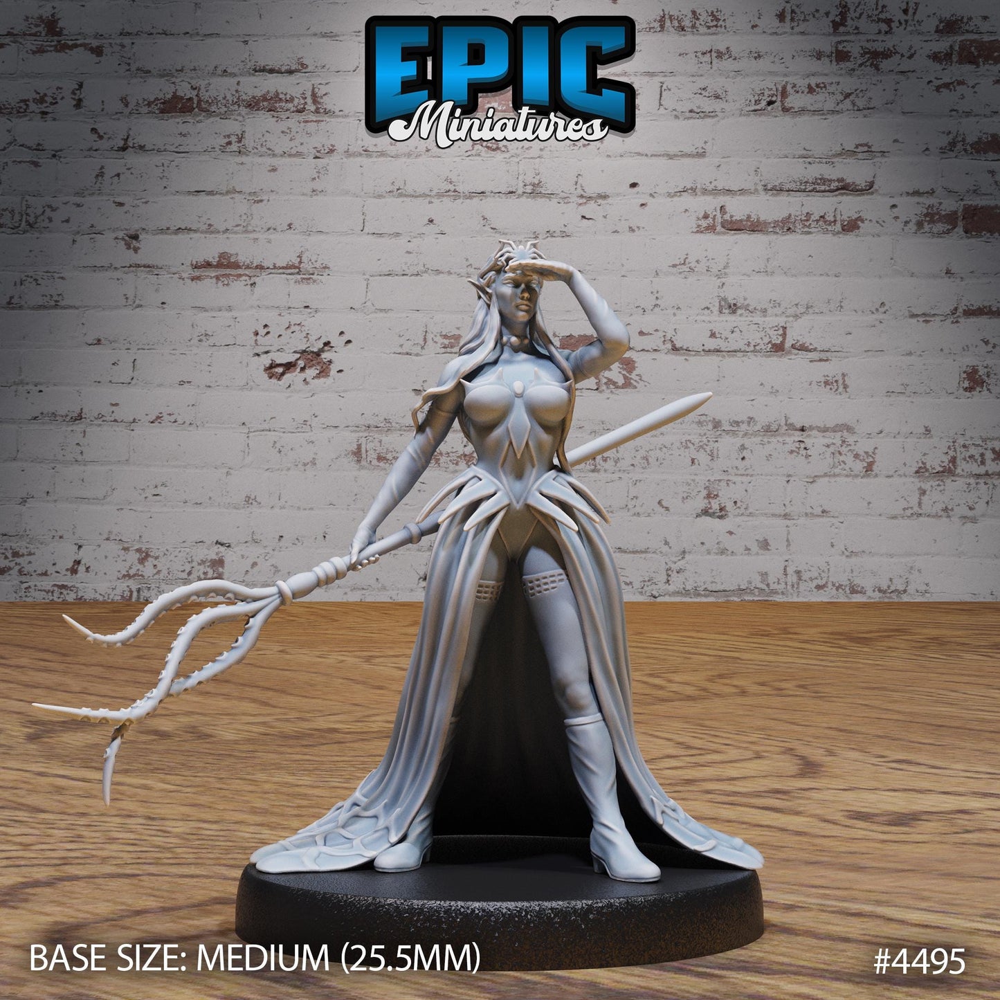 Dark Elf Domina Series - Epic Miniatures | #103 - Deep Dark Caves