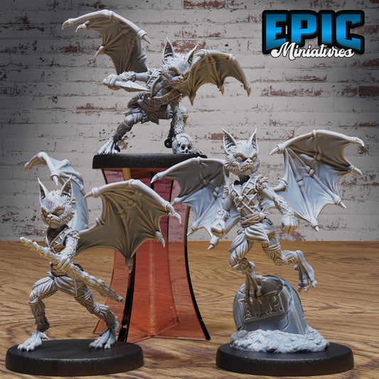Bat Folk Warrior - Epic Miniatures | #105 - Vampire Invasion