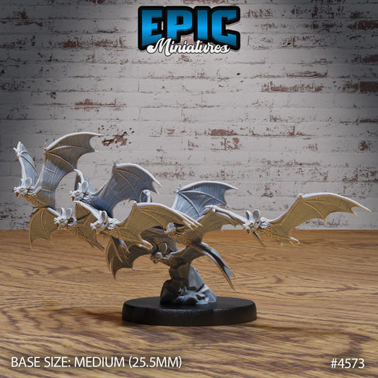 Bat Swarm - Epic Miniatures | #105 - Vampire Invasion