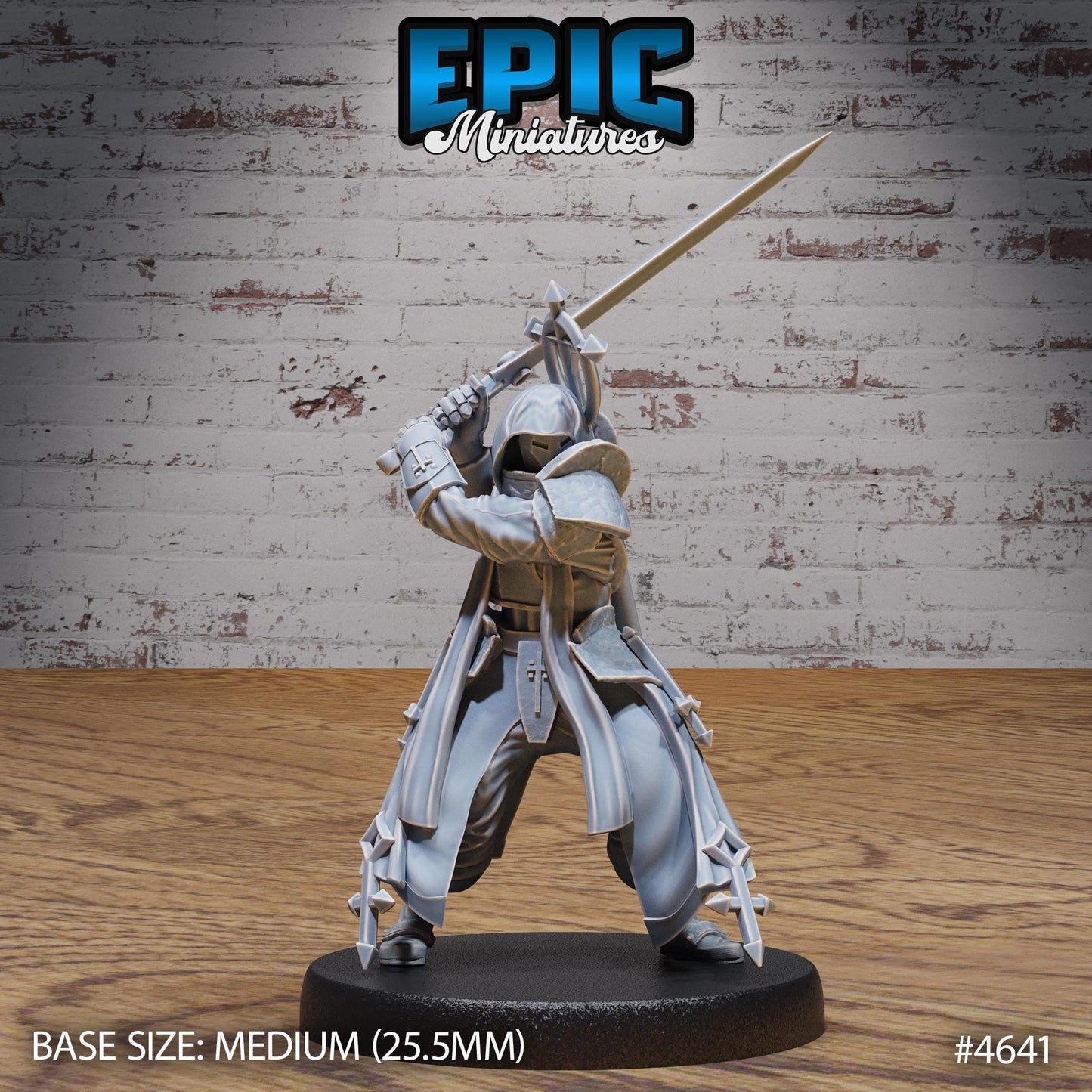 Inquisitor Knight - Epic Miniatures | #106 - Faith Defender