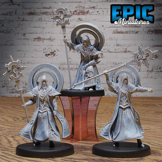 White Priest - Epic Miniatures | #106 - Faith Defender