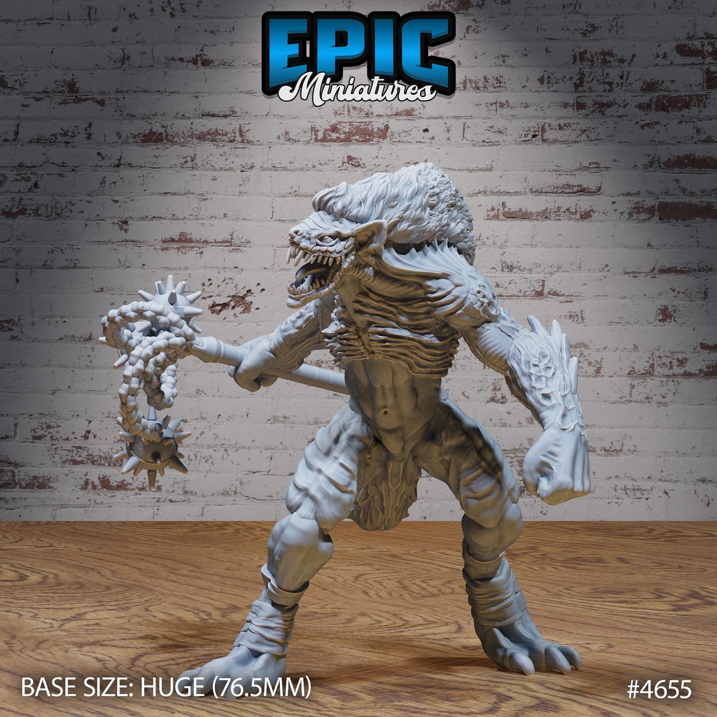 Demon Lord Yeenoghu - Epic Miniatures | #107 - Beast Hunt