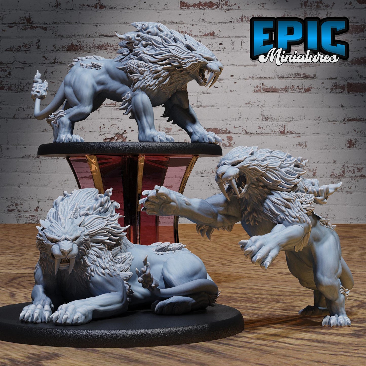 Sabertooth Beast - Epic Miniatures | #107 - Beast Hunt