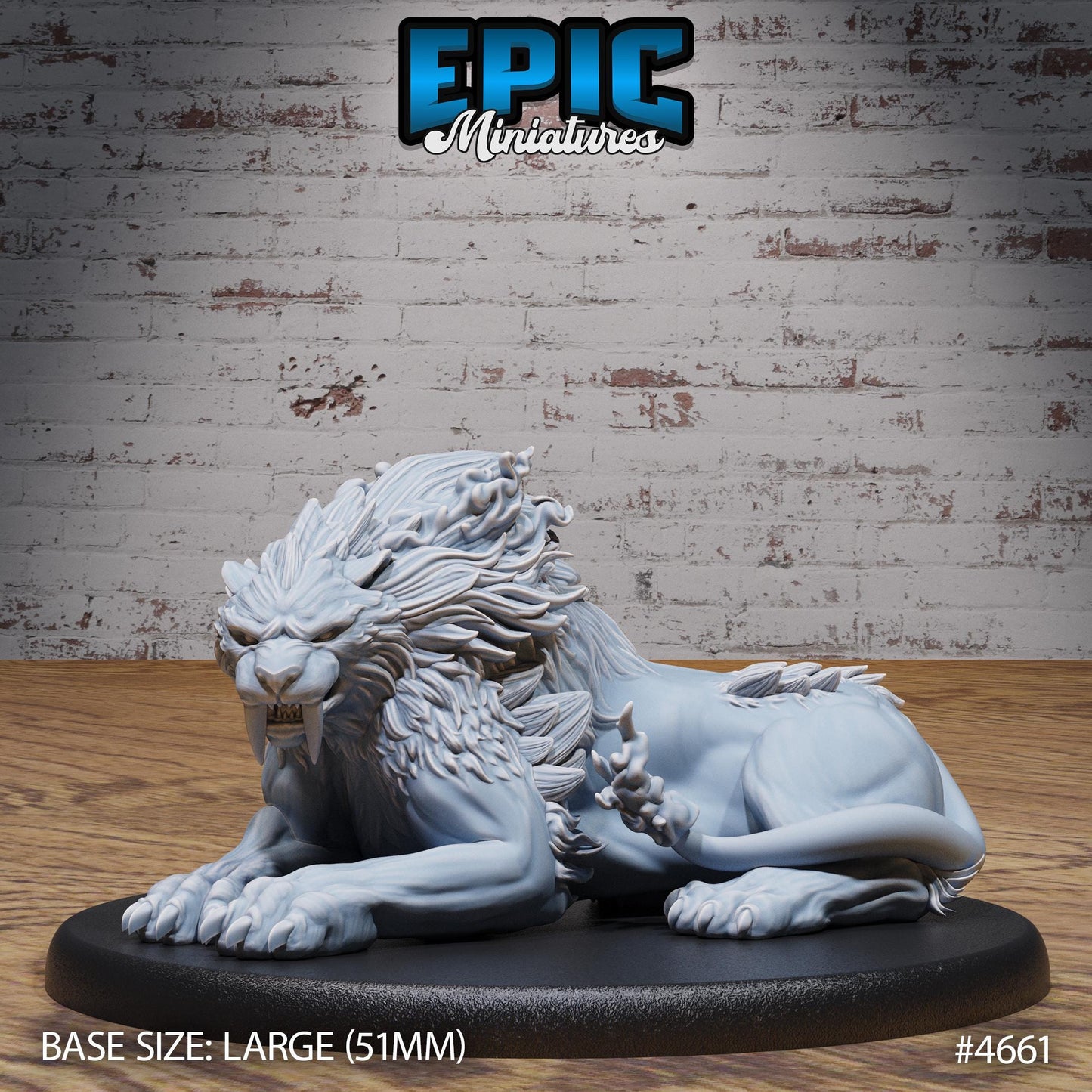 Sabertooth Beast - Epic Miniatures | #107 - Beast Hunt