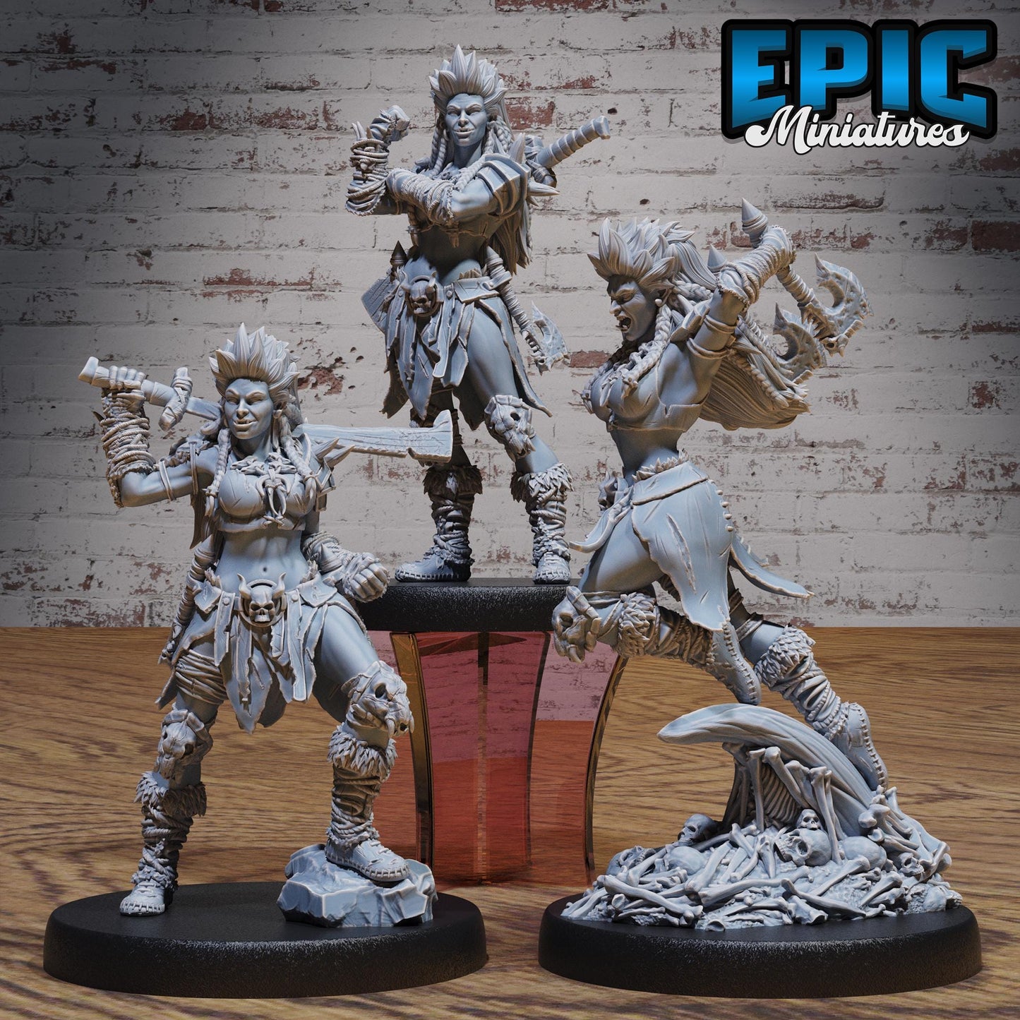Orc Lady Adventurer - Epic Miniatures | #107 - Beast Hunt