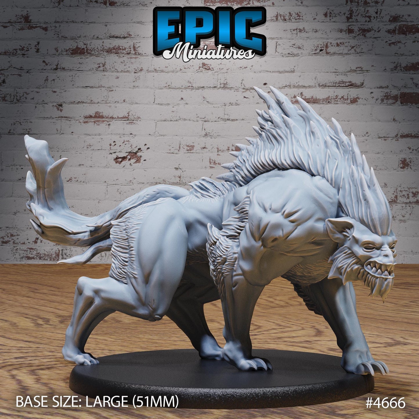 Warg Beast - Epic Miniatures | #107 - Beast Hunt