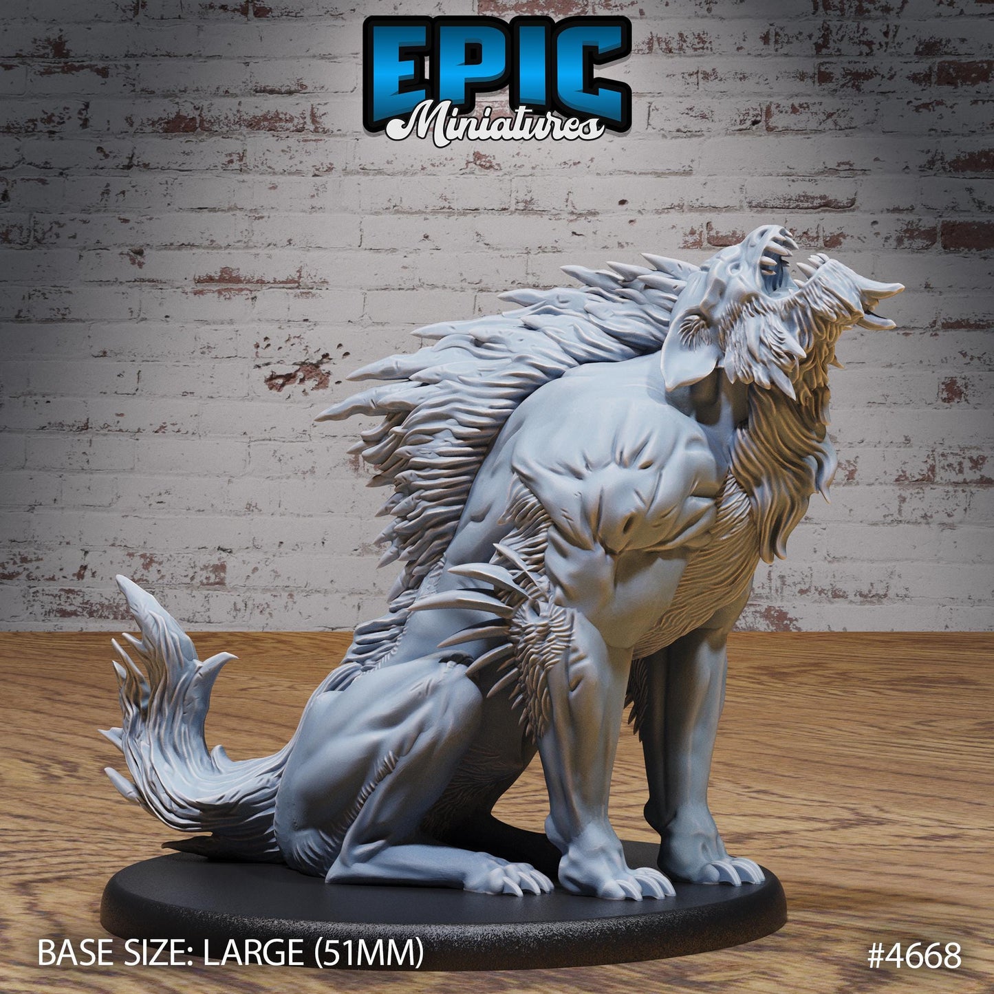 Warg Beast - Epic Miniatures | #107 - Beast Hunt
