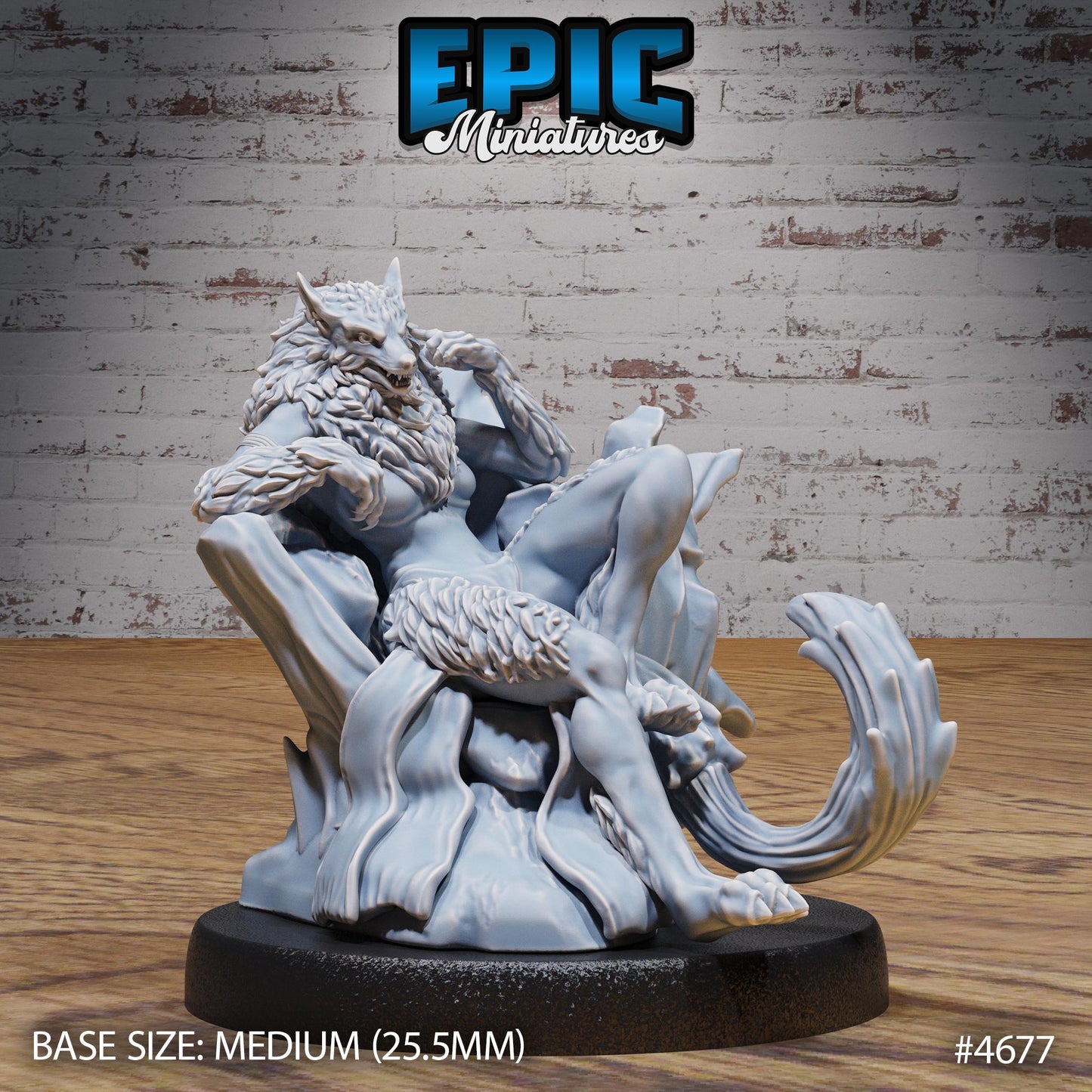 Werewolf Female - Epic Miniatures | #107 - Beast Hunt