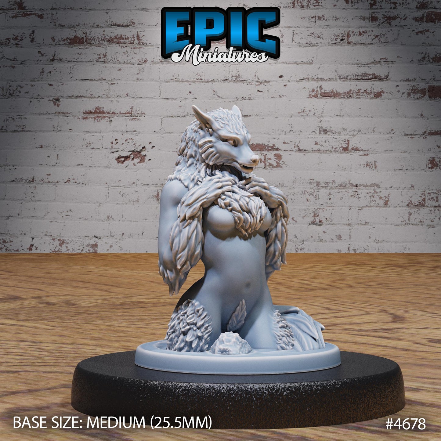 Werewolf Female - Epic Miniatures | #107 - Beast Hunt