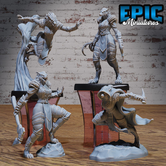 Werewolf Armored Female - Epic Miniatures | #107 - Beast Hunt