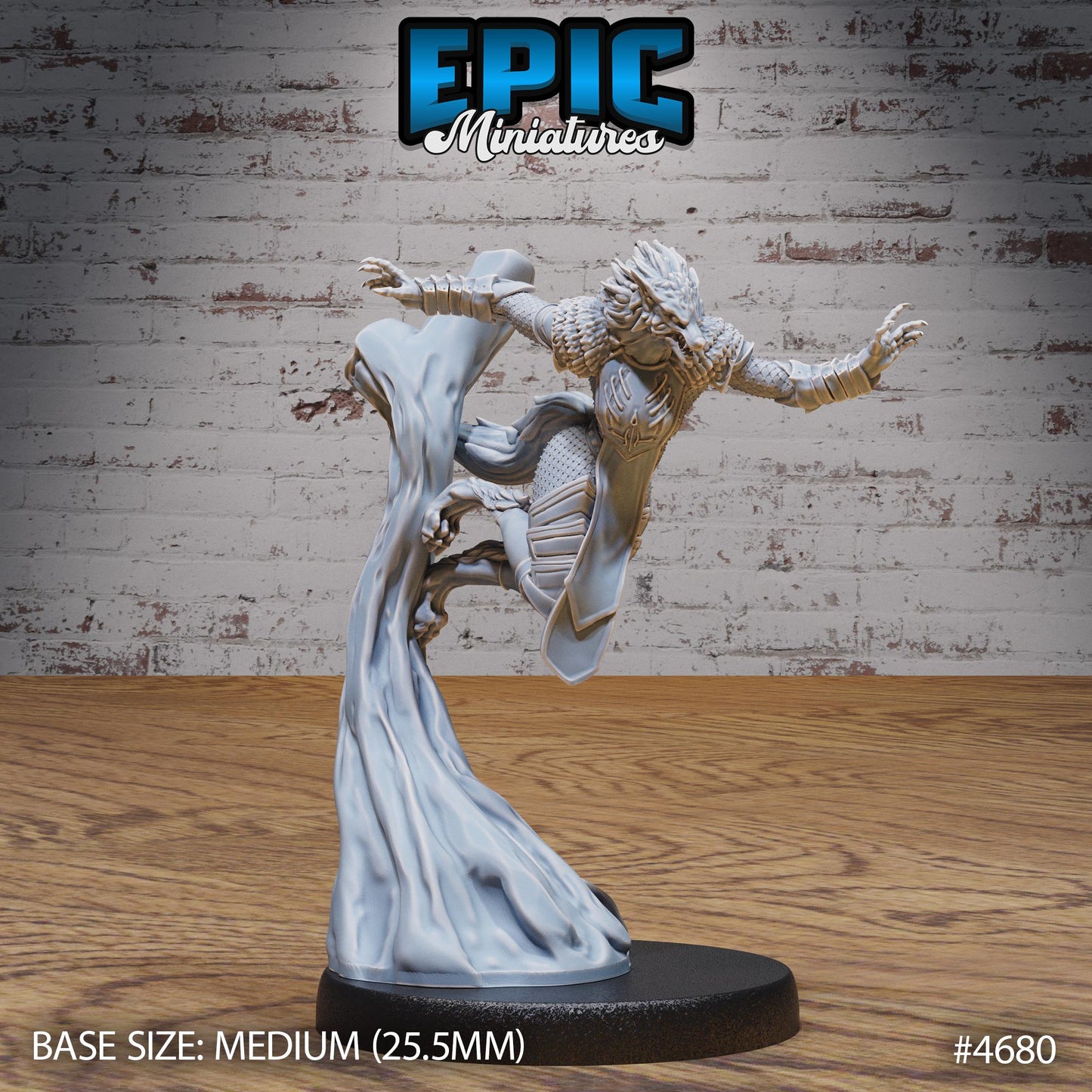Werewolf Armored Female - Epic Miniatures | #107 - Beast Hunt