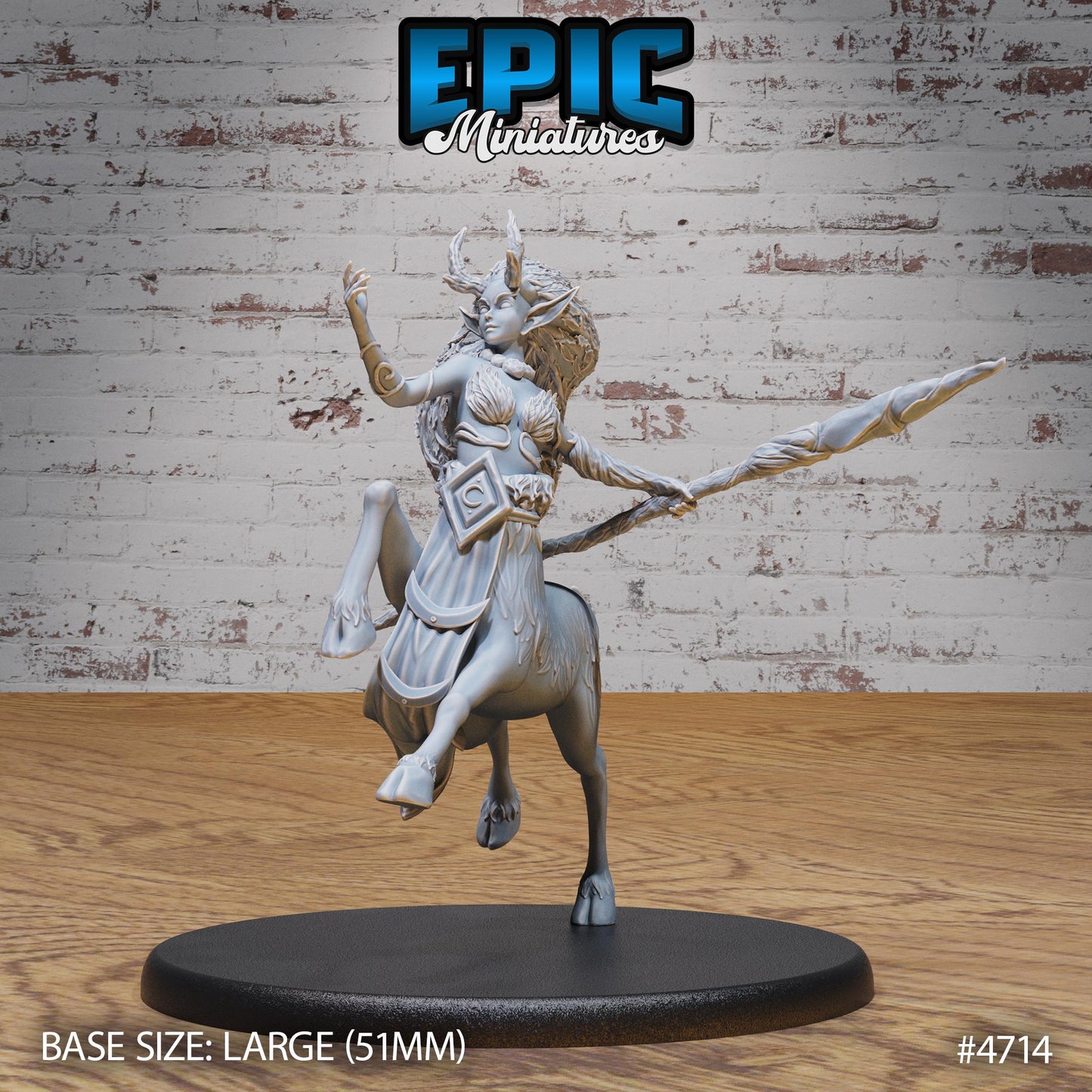 Faun Druid - Epic Miniatures | #108 - Old Fables