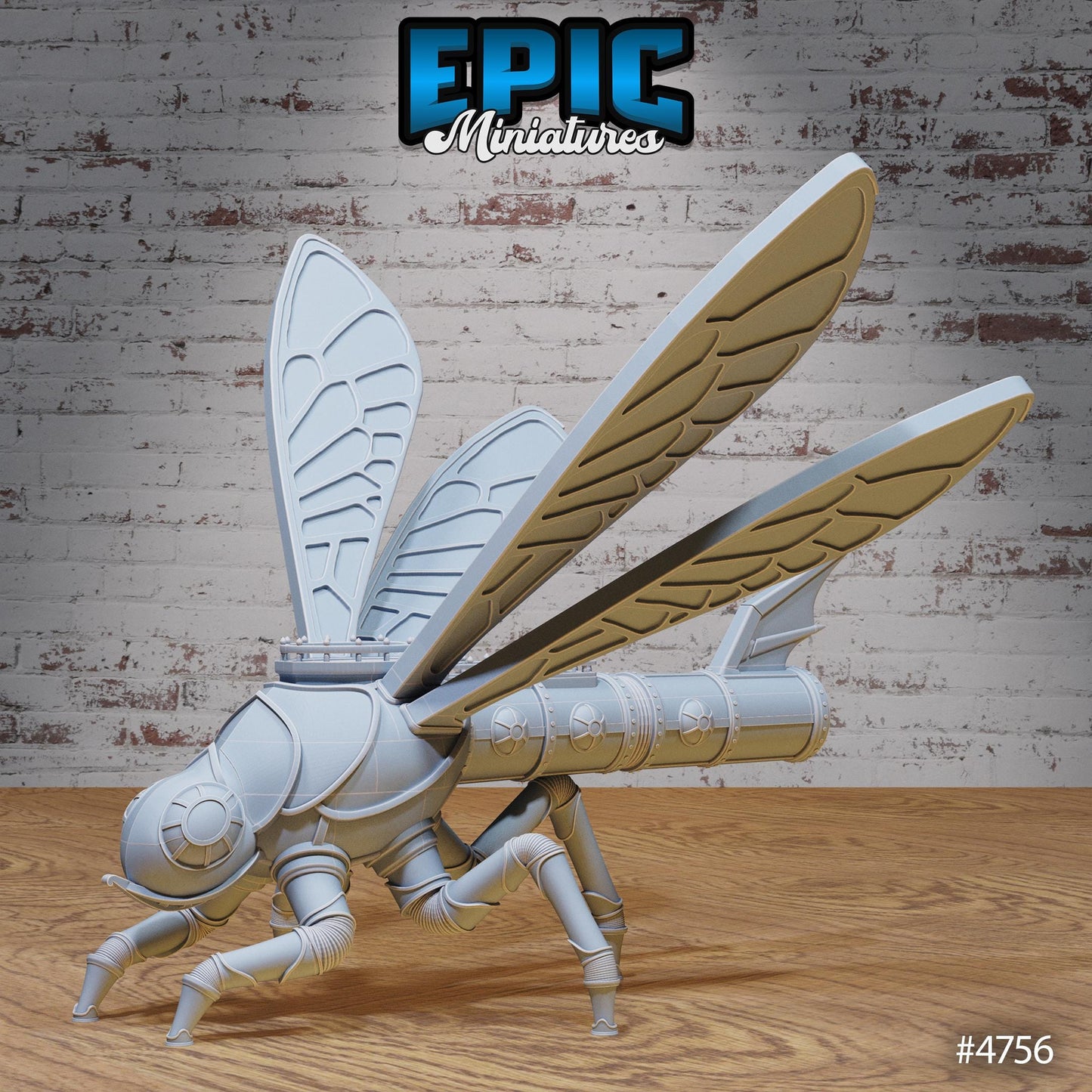 Dragonfly Spelljammer Airship - Epic Miniatures | #109 - Steam Society