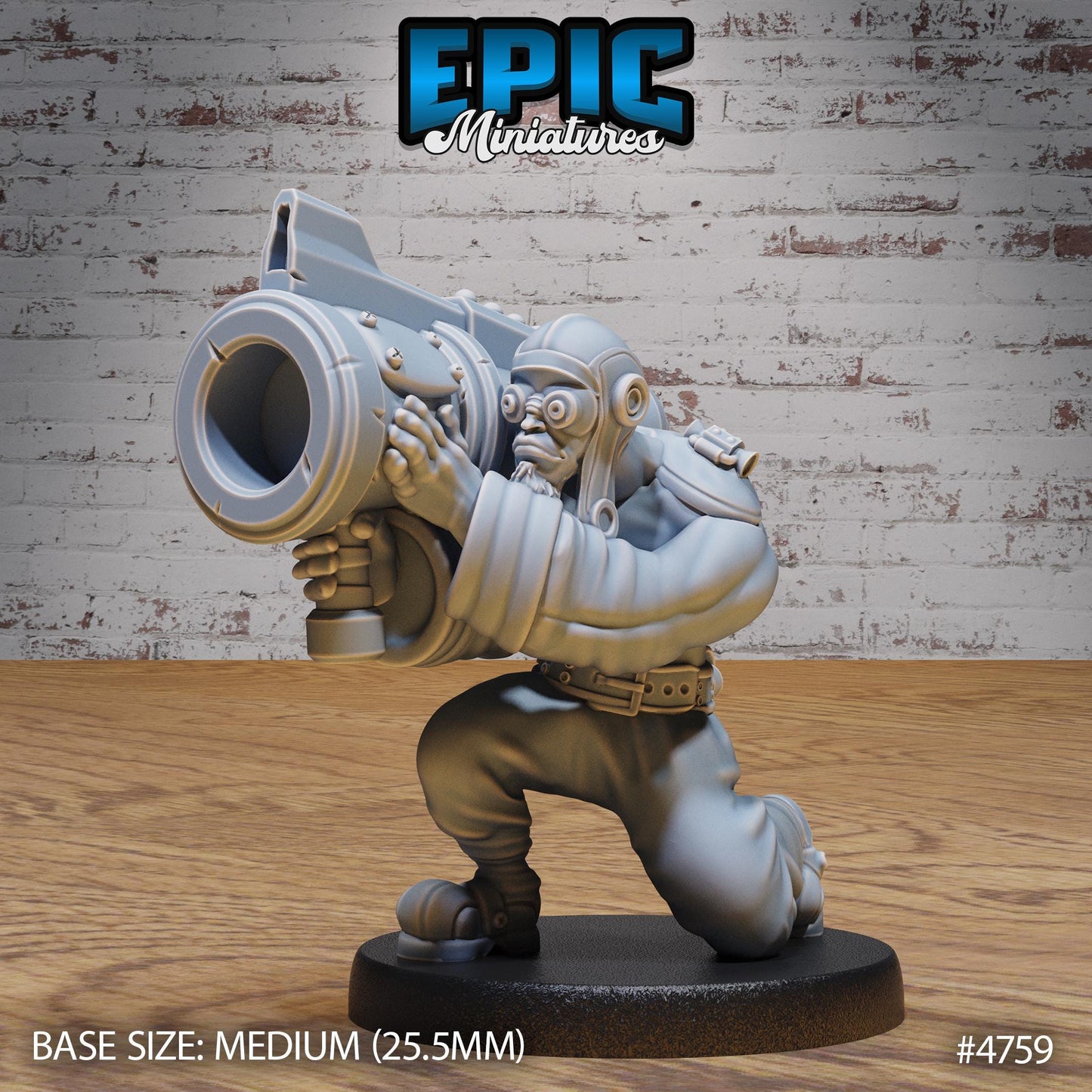 Airship Pilot - Epic Miniatures | #109 - Steam Society